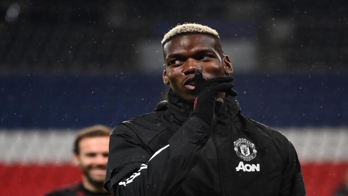 Manchester United midfielder Paul Pogba 
